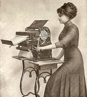 1913 Victoria Copying Machine